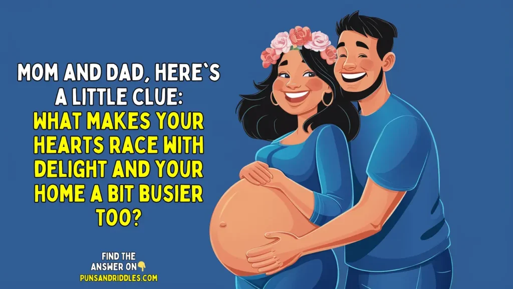 Pregnancy Announcement Riddles for Mom & Dad